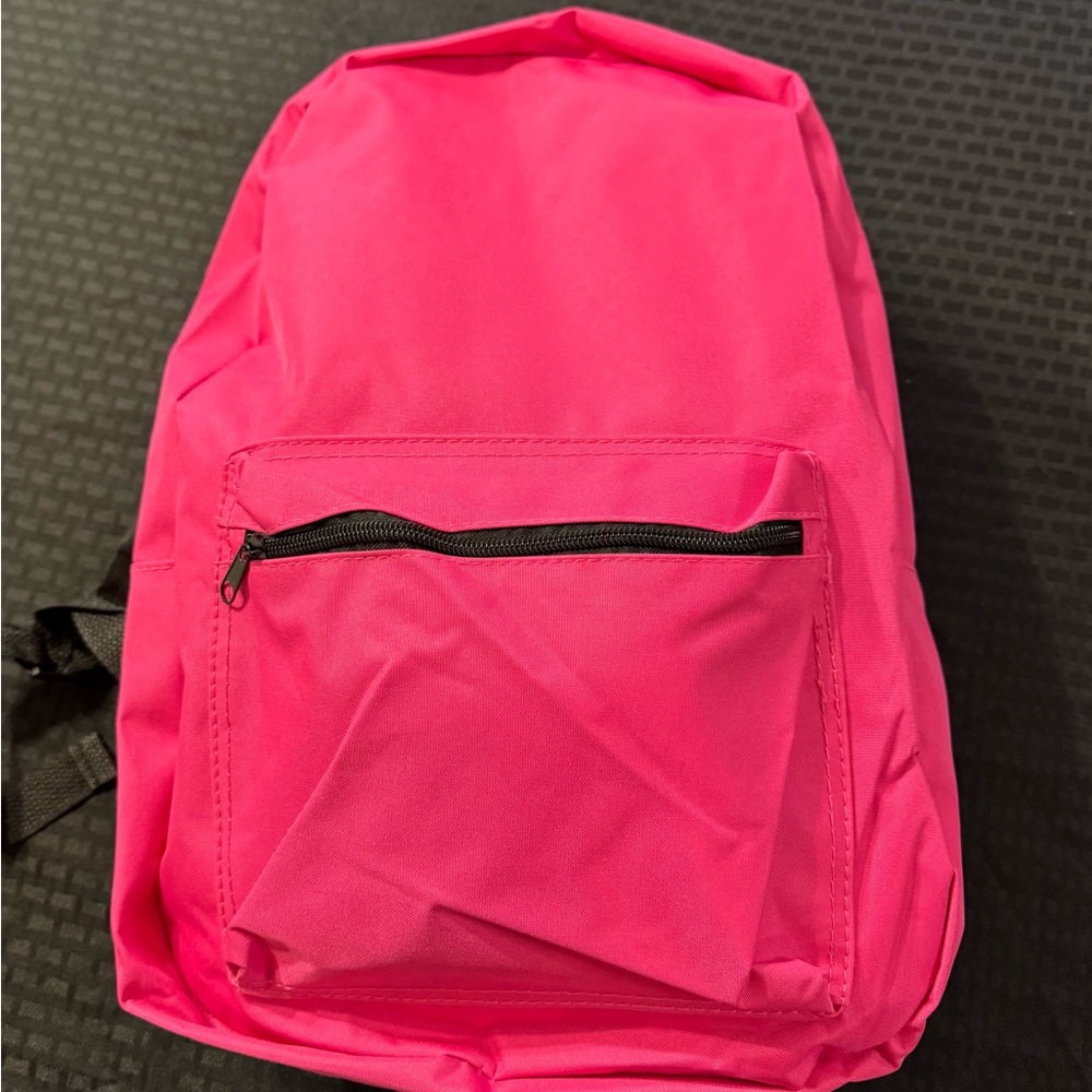 Moda West Lightweight Vibrant Pink Backpack New